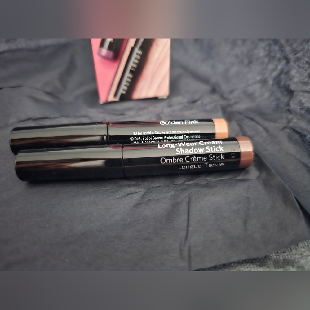 Bobbi Brown Party Prep Mini Long-Wear Cream Shadow Stick Duo-NIB - Picture 9 of 9